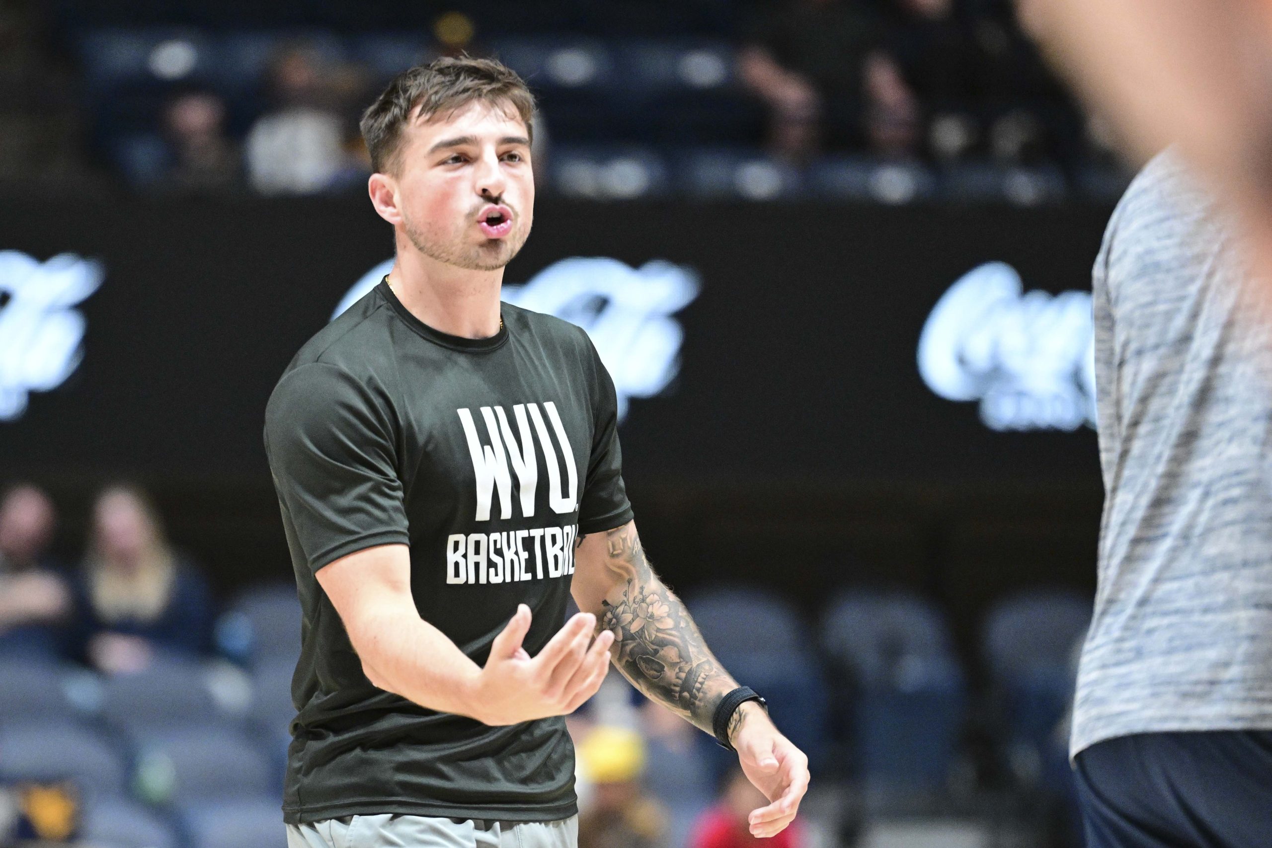 Jordan McCabe made a fast transition from college player to assistant coach at WVU